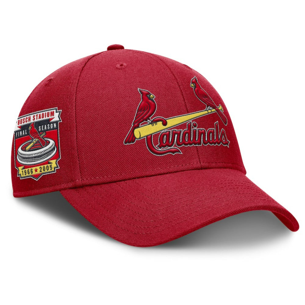 St. Louis Cardinals Rise Gaberdine Adjustable Hat - Red | Nike