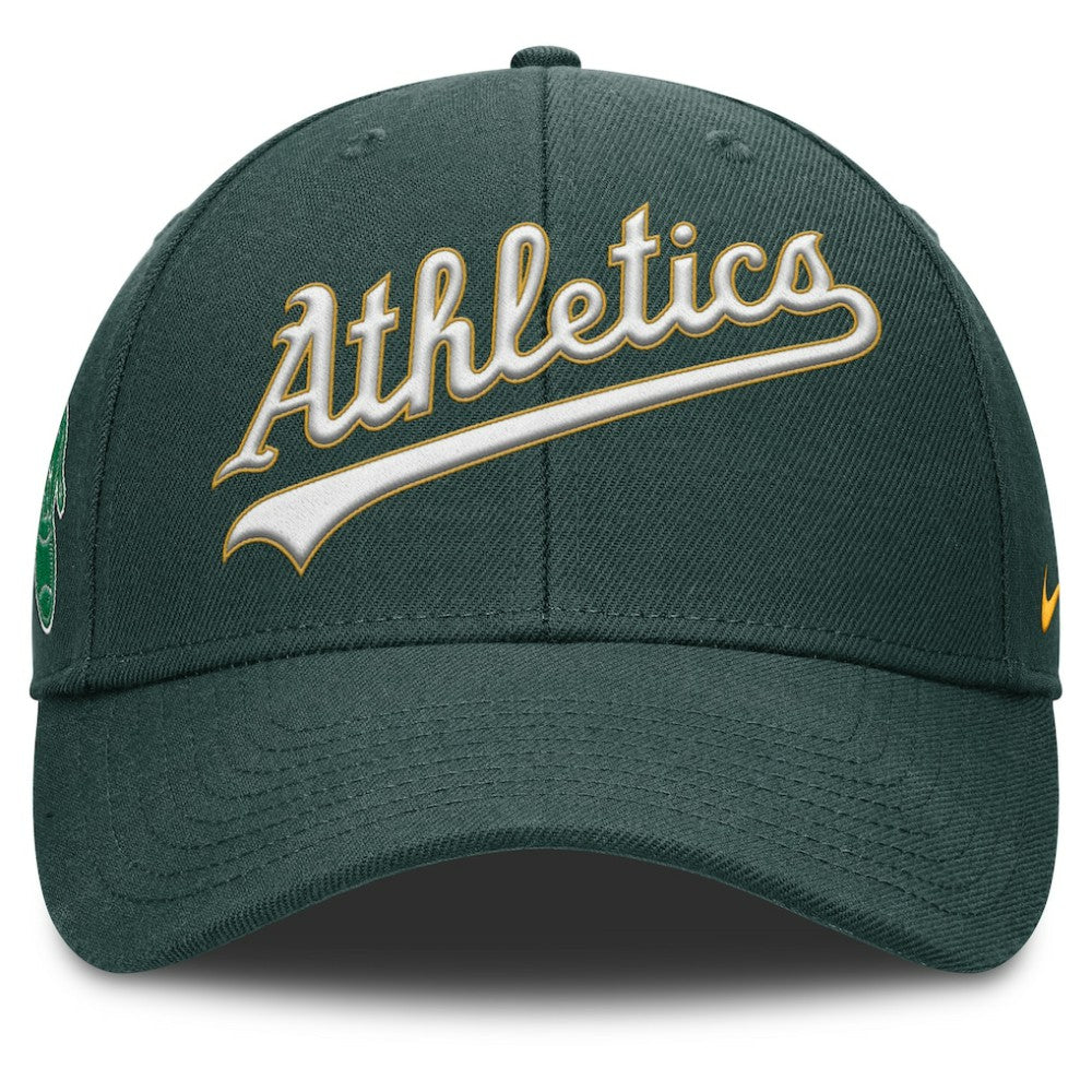 Athletics Rise Gaberdine Adjustable Hat - Green | Nike