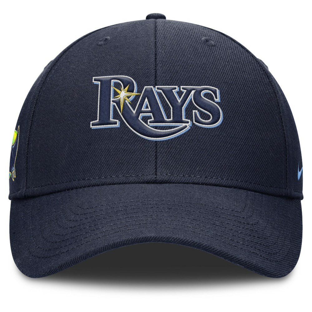 Tampa Bay Rays Rise Gaberdine Adjustable Hat - Navy | Nike