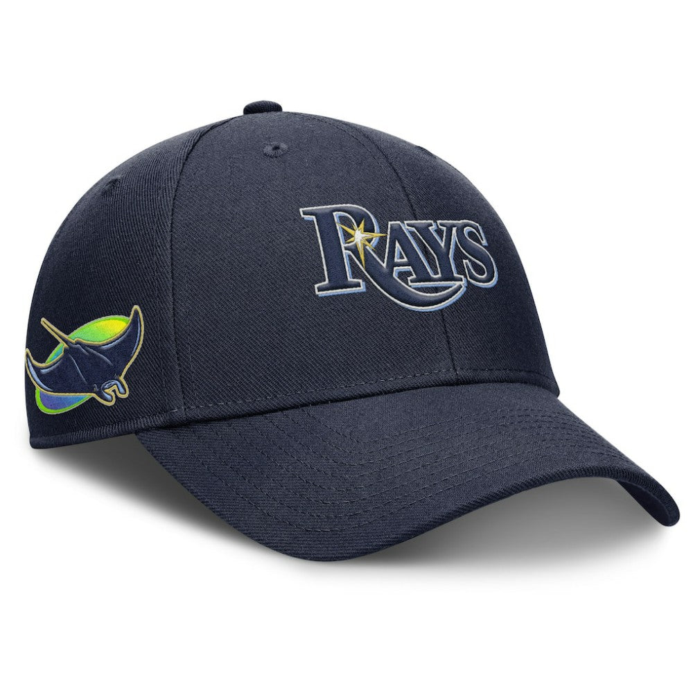 Tampa Bay Rays Rise Gaberdine Adjustable Hat - Navy | Nike