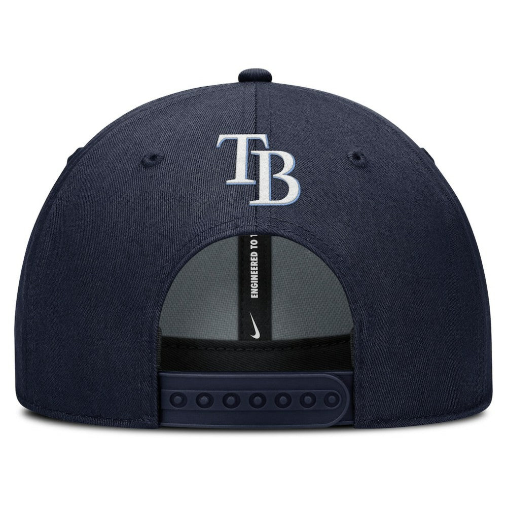 Tampa Bay Rays Rise Gaberdine Adjustable Hat - Navy | Nike