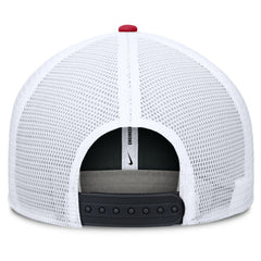 Atlanta Braves Pro Performance Trucker Snapback Hat - Navy/Red | Nike