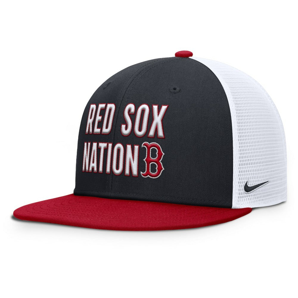 Boston Red Sox Pro Trucker Snapback Hat - Navy | Nike