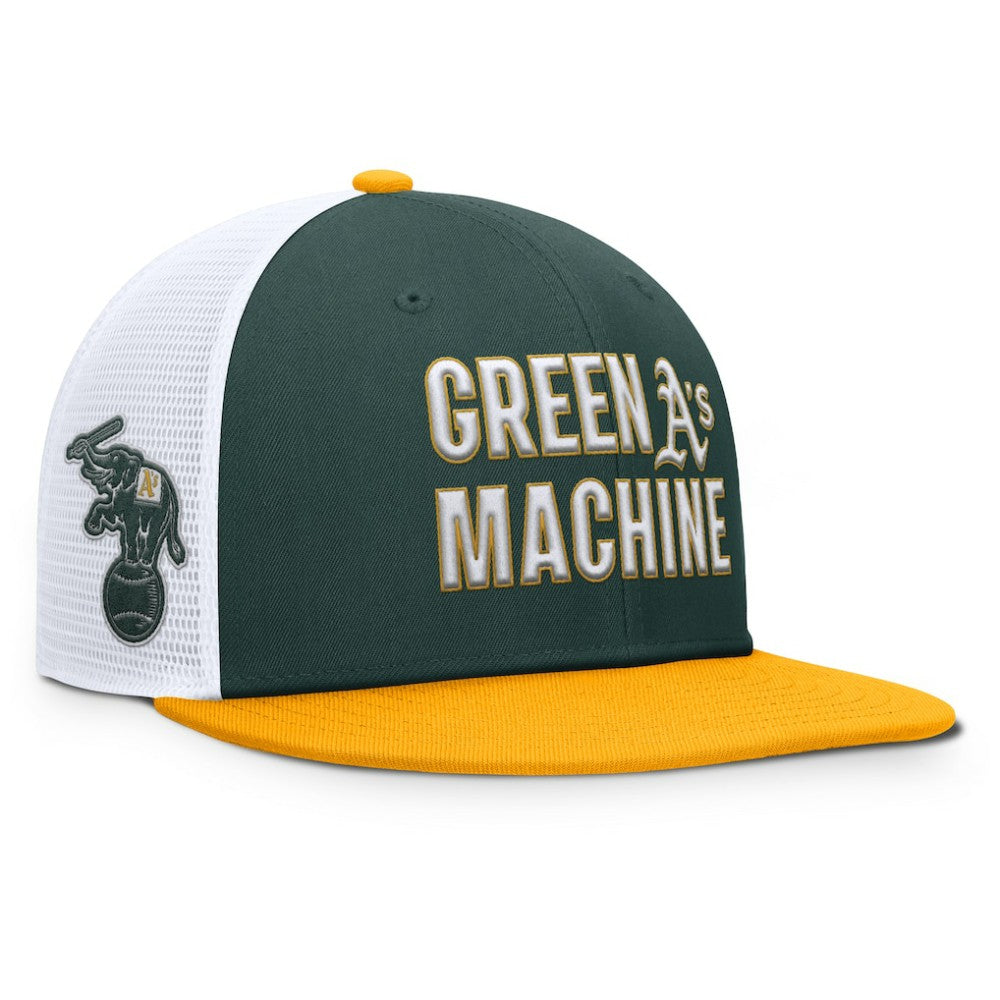 Athletics Pro Trucker Snapback Hat - Green | Nike