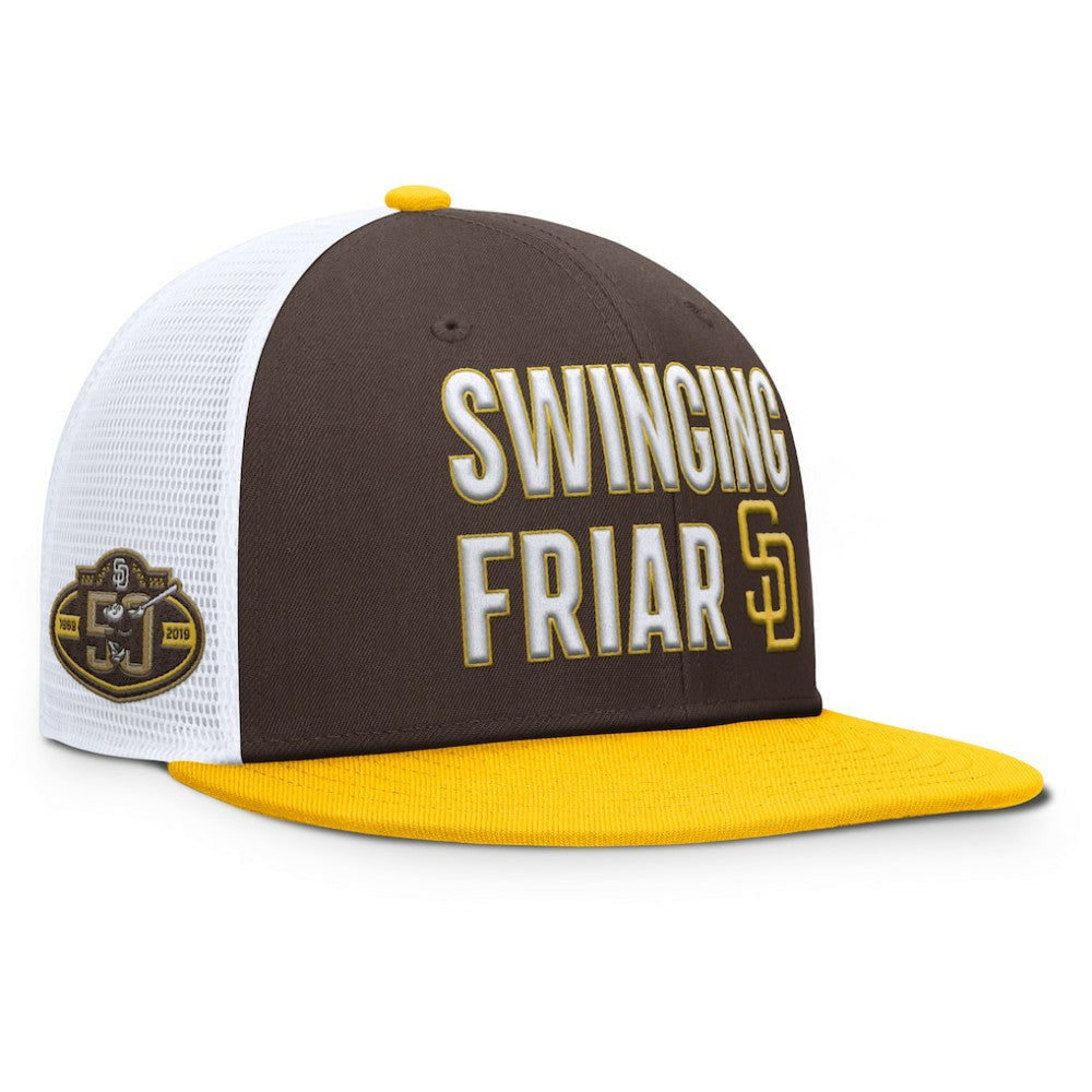 San Diego Padres Pro Trucker Snapback Hat - Brown | Nike