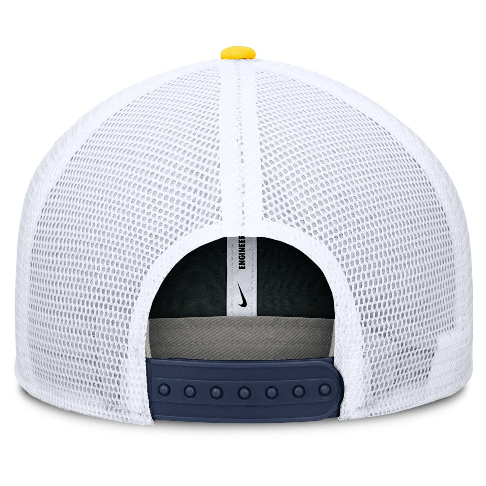 Milwaukee Brewers Pro Trucker Snapback Hat - Navy | Nike