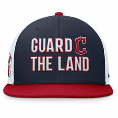 Cleveland Guardians Pro Trucker Snapback Hat - Navy | Nike