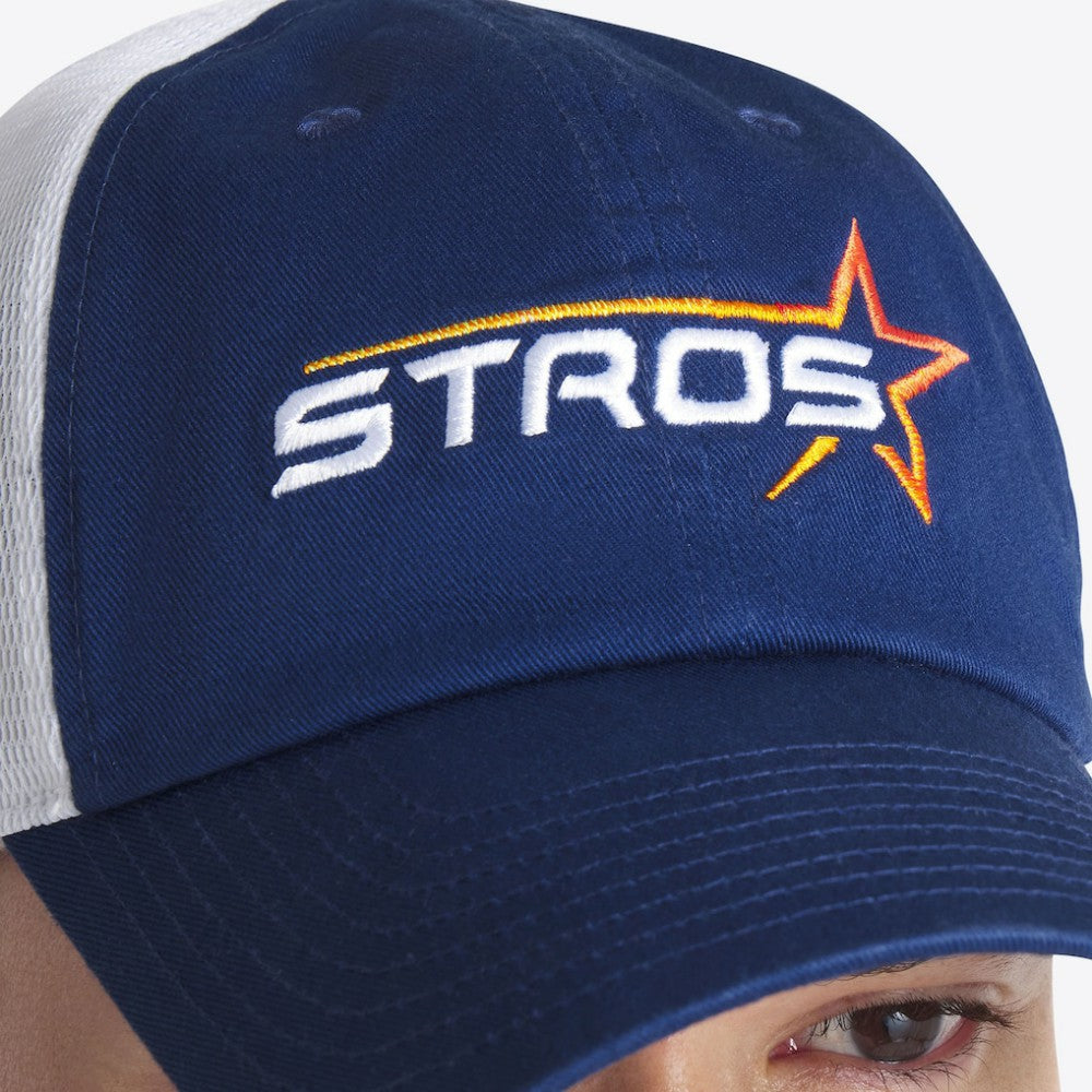 Houston Astros Women's 2025 City Connect Club Trucker Adjustable Hat - Navy/White | Nike