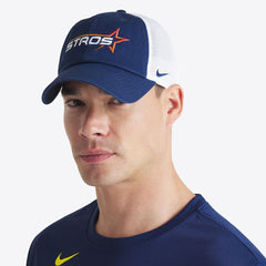 Houston Astros Women's 2025 City Connect Club Trucker Adjustable Hat - Navy/White | Nike