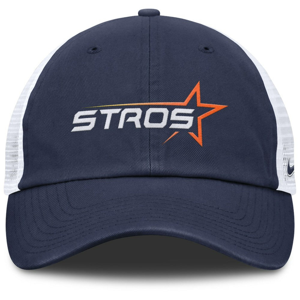 Houston Astros Women's 2025 City Connect Club Trucker Adjustable Hat - Navy/White | Nike