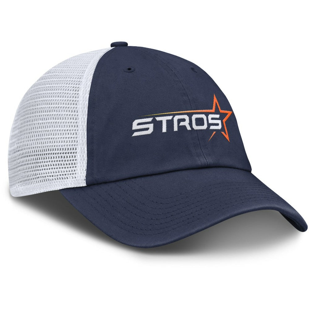 Houston Astros Women's 2025 City Connect Club Trucker Adjustable Hat - Navy/White | Nike