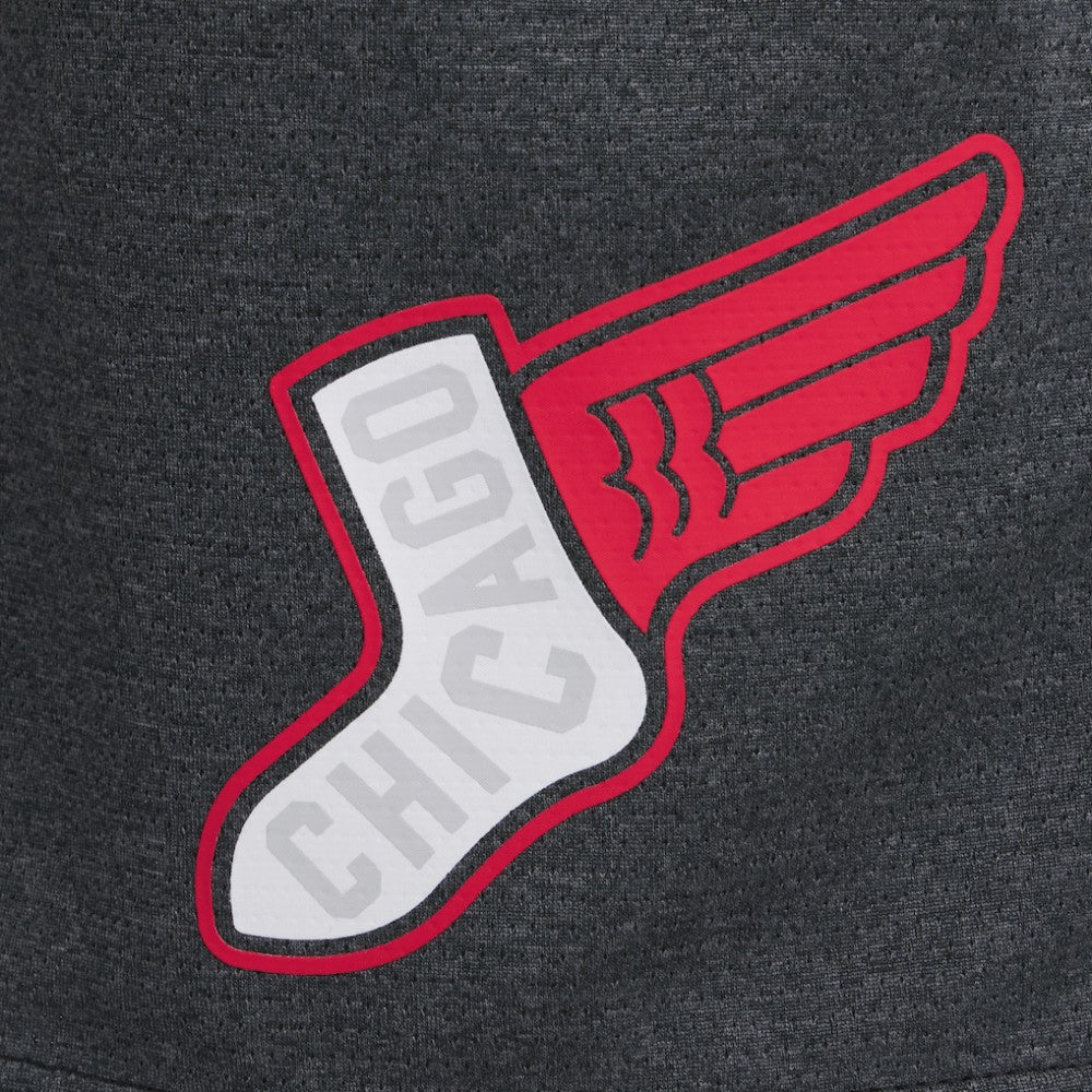 Chicago White Sox 2025 City Connect Authentic Collection Knit Shorts - Charcoal/Red | Nike