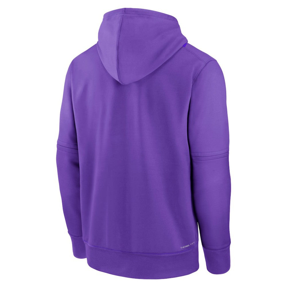 Colorado Rockies 2025 City Connect Authentic Collection Therma Pullover Hoodie - Purple | Nike