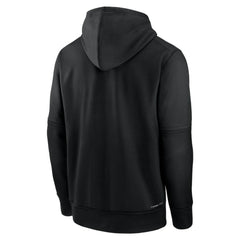 Tampa Bay Rays Authentic Collection City Connect Therma Pullover Hoodie - Black | Nike