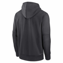 New York Mets Authentic Collection City Connect Therma Pullover Hoodie - Anthracite | Nike