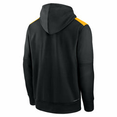 Pittsburgh Pirates Authentic Collection City Connect Therma Pullover Hoodie - Black | Nike
