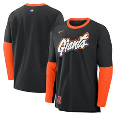 San Francisco Giants 2025 City Connect Authentic Collection Player Dri-FIT Lightweight Pullover - Black | Nike