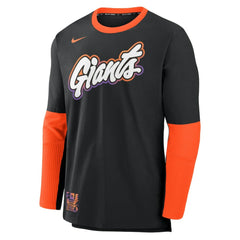 San Francisco Giants 2025 City Connect Authentic Collection Player Dri-FIT Lightweight Pullover - Black | Nike