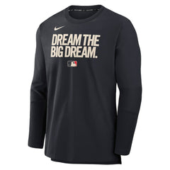 Texas Rangers 2025 City Connect Authentic Collection Player Dri-FIT Lightweight Pullover - Black | Nike