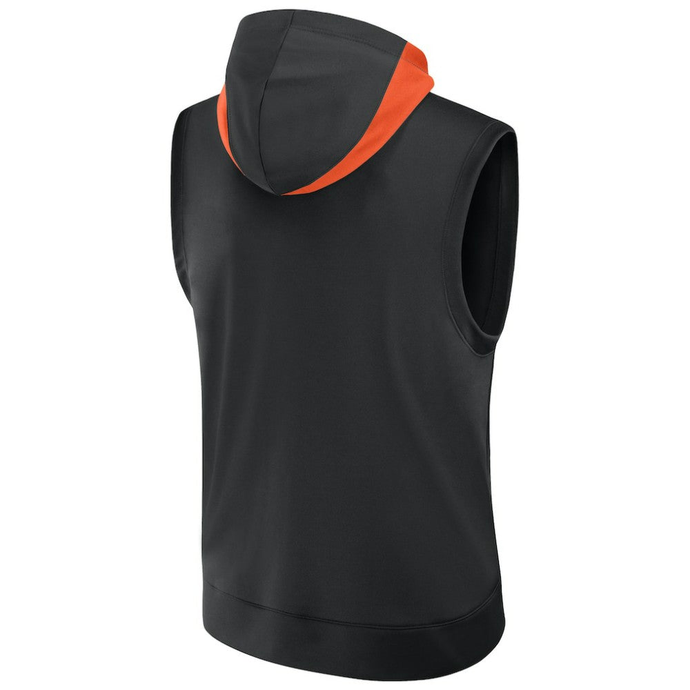 San Francisco Giants 2025 City Connect Authentic Collection Dri-FIT Sleeveless Hoodie - Black | Nike