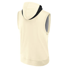 Los Angeles Dodgers 2025 City Connect Authentic Collection Dri-FIT Sleeveless Hoodie - Cream | Nike