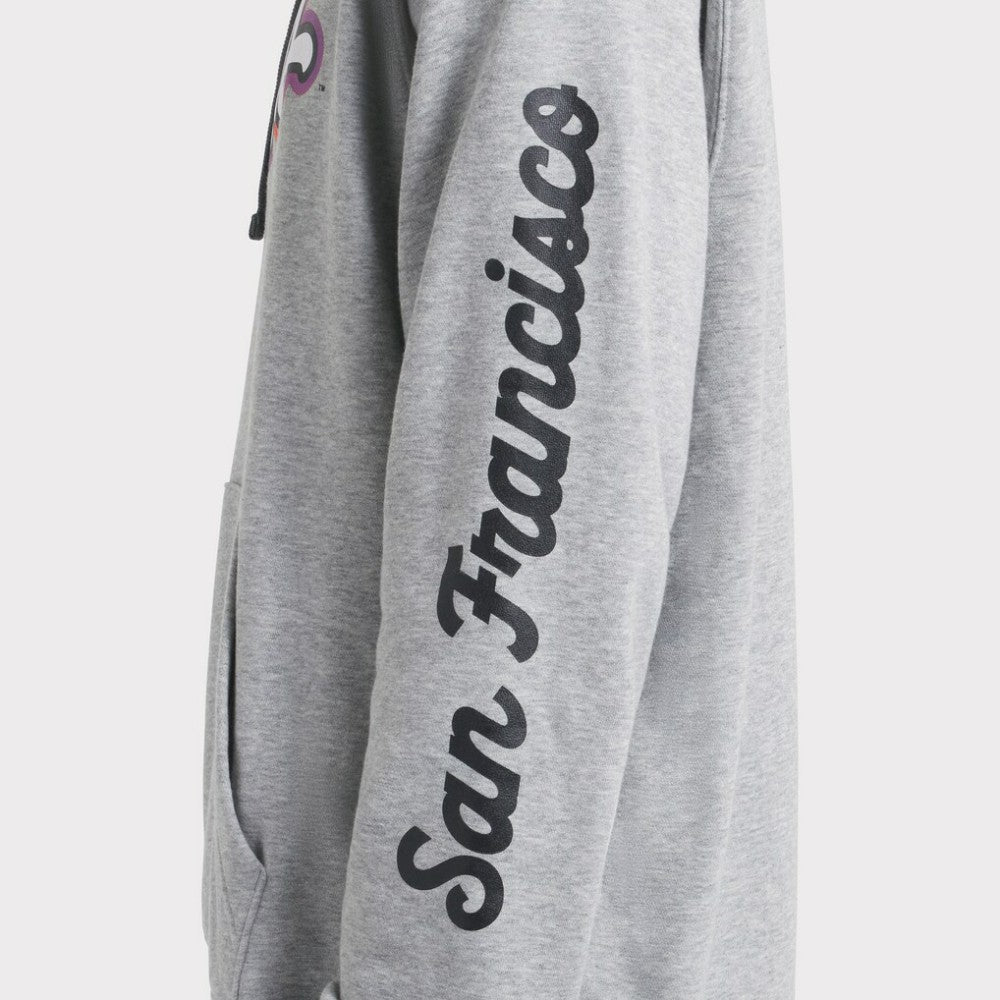 San Francisco Giants 2025 City Connect French Terry Club Pullover Hoodie - Heather Gray | Nike