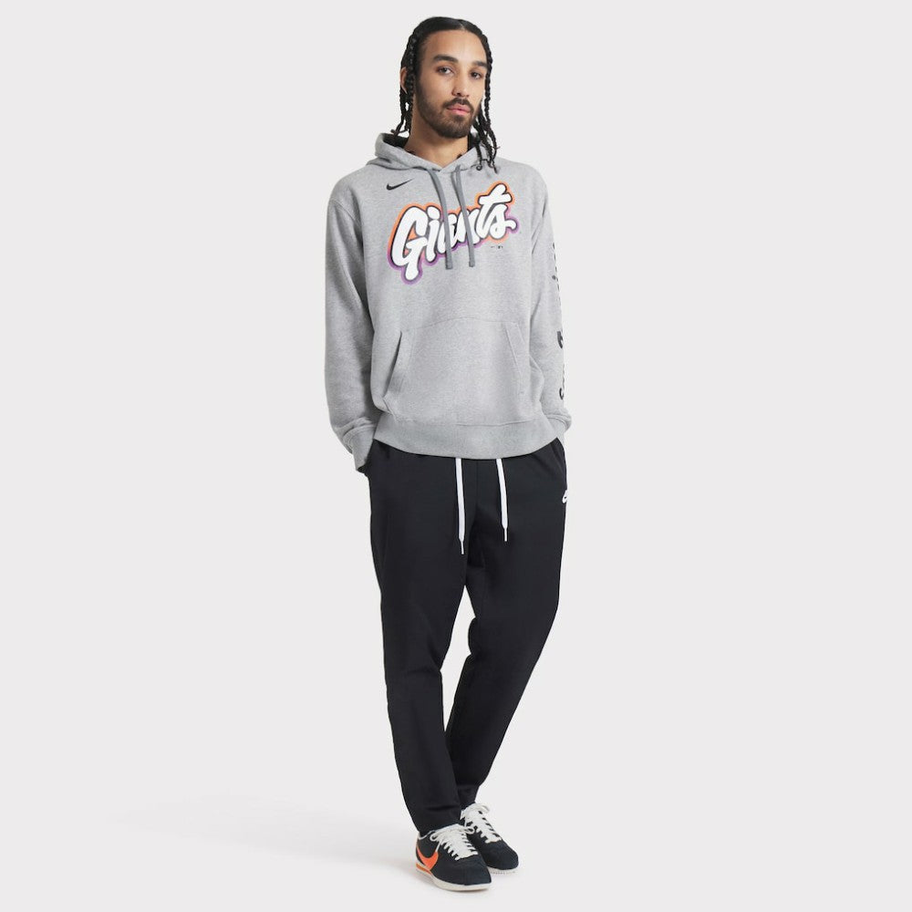 San Francisco Giants 2025 City Connect French Terry Club Pullover Hoodie - Heather Gray | Nike
