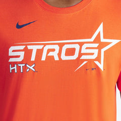 Houston Astros City Connect Wordmark T-Shirt - Orange | Nike