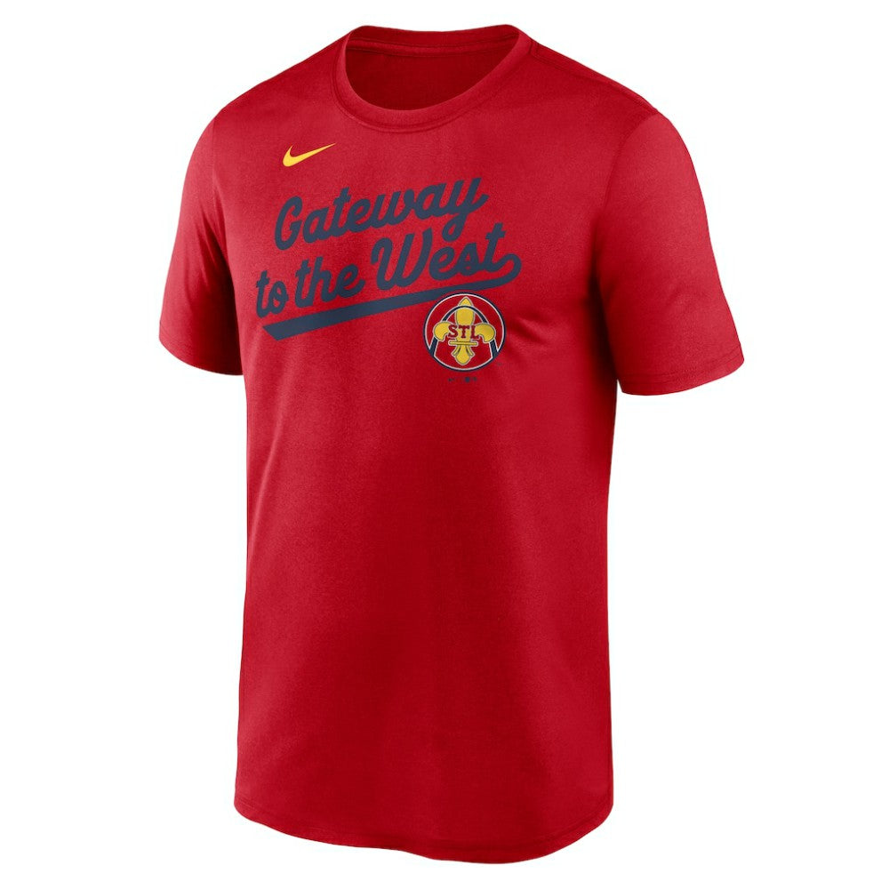 St. Louis Cardinals City Connect Team Phrase Script Legend Performance T-Shirt - Red | Nike