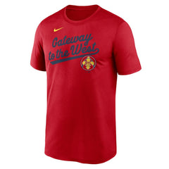St. Louis Cardinals City Connect Team Phrase Script Legend Performance T-Shirt - Red | Nike