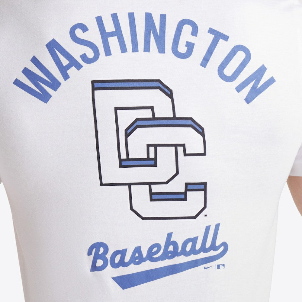 Washington Nationals 2025 City Connect 2-Hit T-Shirt - White | Nike