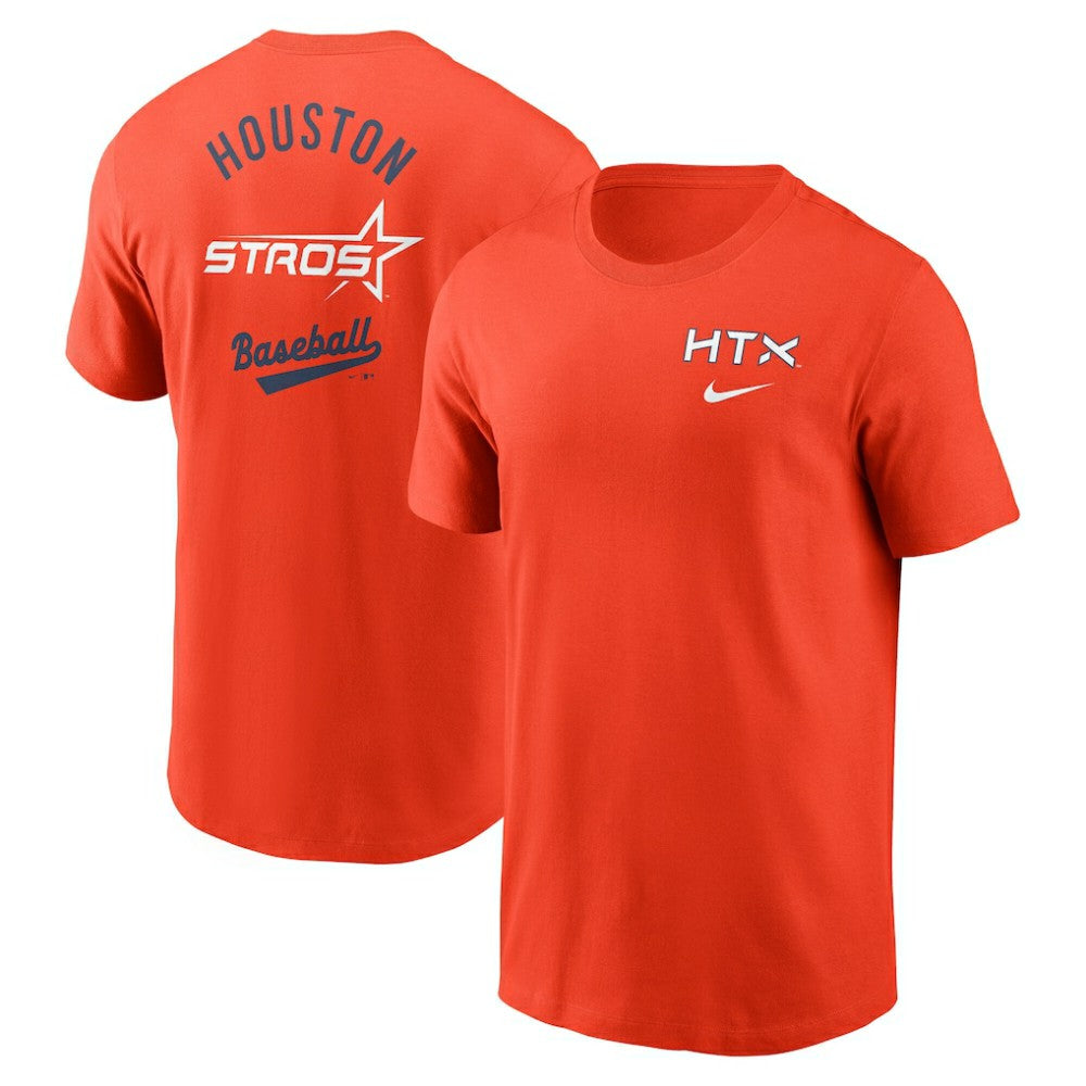 Houston Astros 2025 City Connect 2-Hit T-Shirt - Orange | Nike