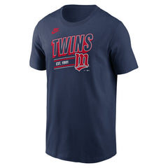 Minnesota Twins Cooperstown Collection Retro T-Shirt - Navy | Nike