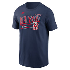 Boston Red Sox Cooperstown Collection Retro T-Shirt - Navy | Nike