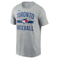 Toronto Blue Jays  Arched T-Shirt - Heather Charcoal | Nike