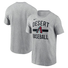 Arizona Diamondbacks  Arched T-Shirt - Heather Gray | Nike