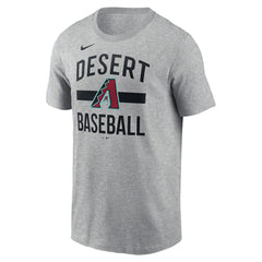 Arizona Diamondbacks  Arched T-Shirt - Heather Gray | Nike