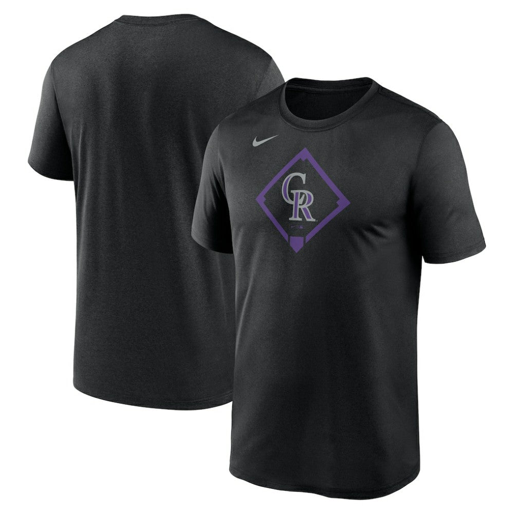 Colorado Rockies Icon Legend Dri-FIT T-Shirt - Black | Nike