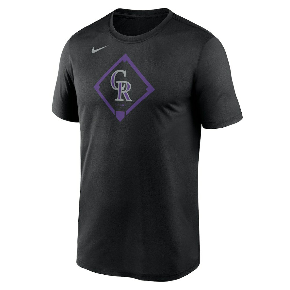 Colorado Rockies Icon Legend Dri-FIT T-Shirt - Black | Nike