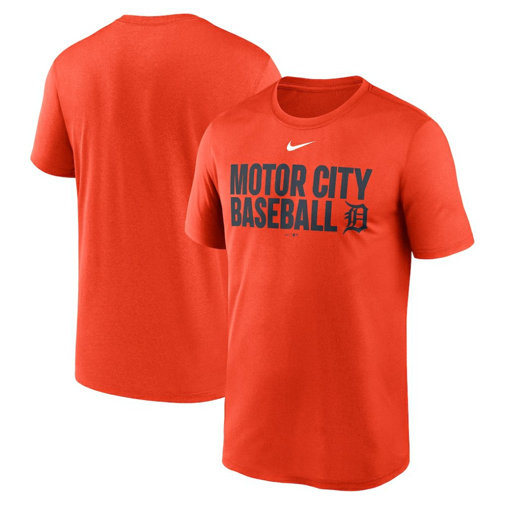 Detroit Tigers Local Legend Performance T-Shirt - Orange | Nike