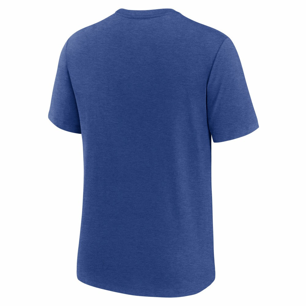 Kansas City Royals Logo Tri-Blend T-Shirt - Heather Royal | Nike
