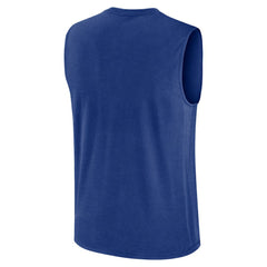 Chicago Cubs Knockout Dri-FIT Muscle Tank Top - Royal | Nike