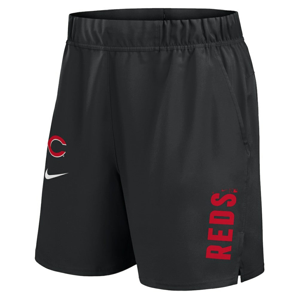 Cincinnati Reds Woven Victory Dri-FIT Shorts - Black | Nike