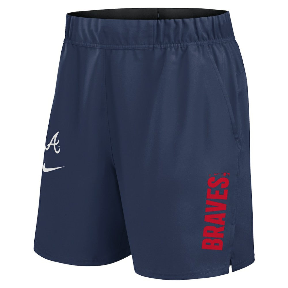 Atlanta Braves Woven Victory Dri-FIT Shorts - Navy | Nike