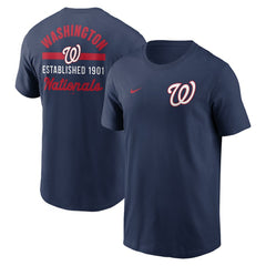 Washington Nationals 2-Hit T-Shirt - Navy | Nike