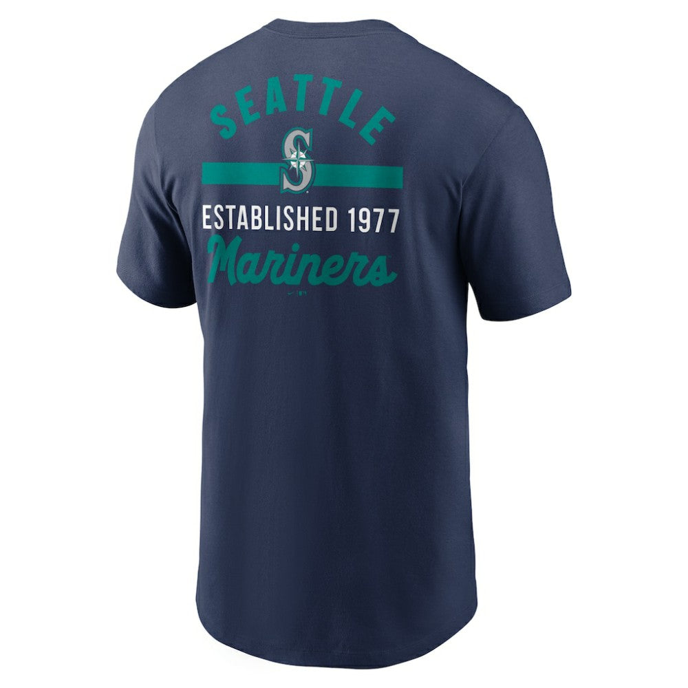 Seattle Mariners 2-Hit T-Shirt - Navy | Nike