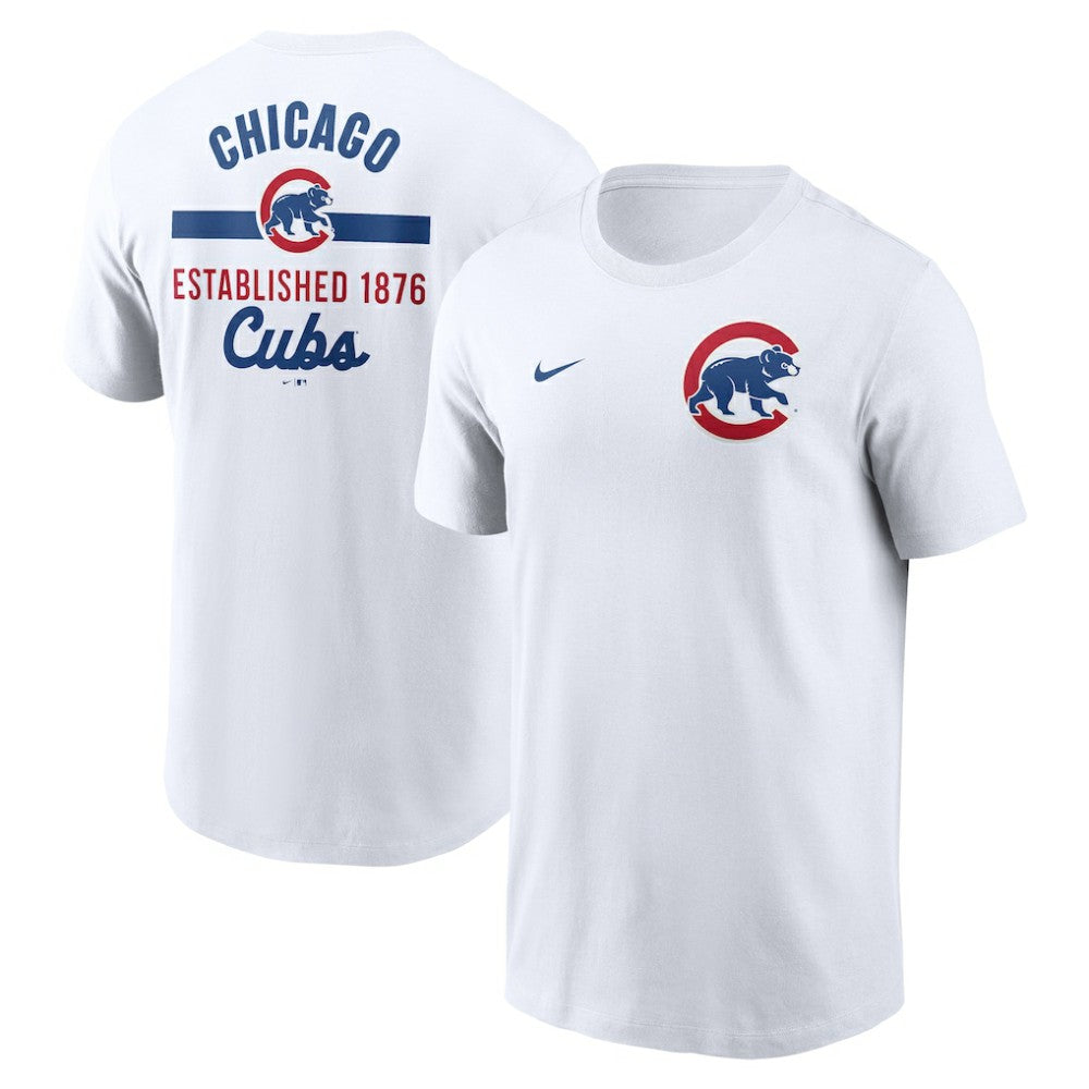 Chicago Cubs 2-Hit T-Shirt - White | Nike