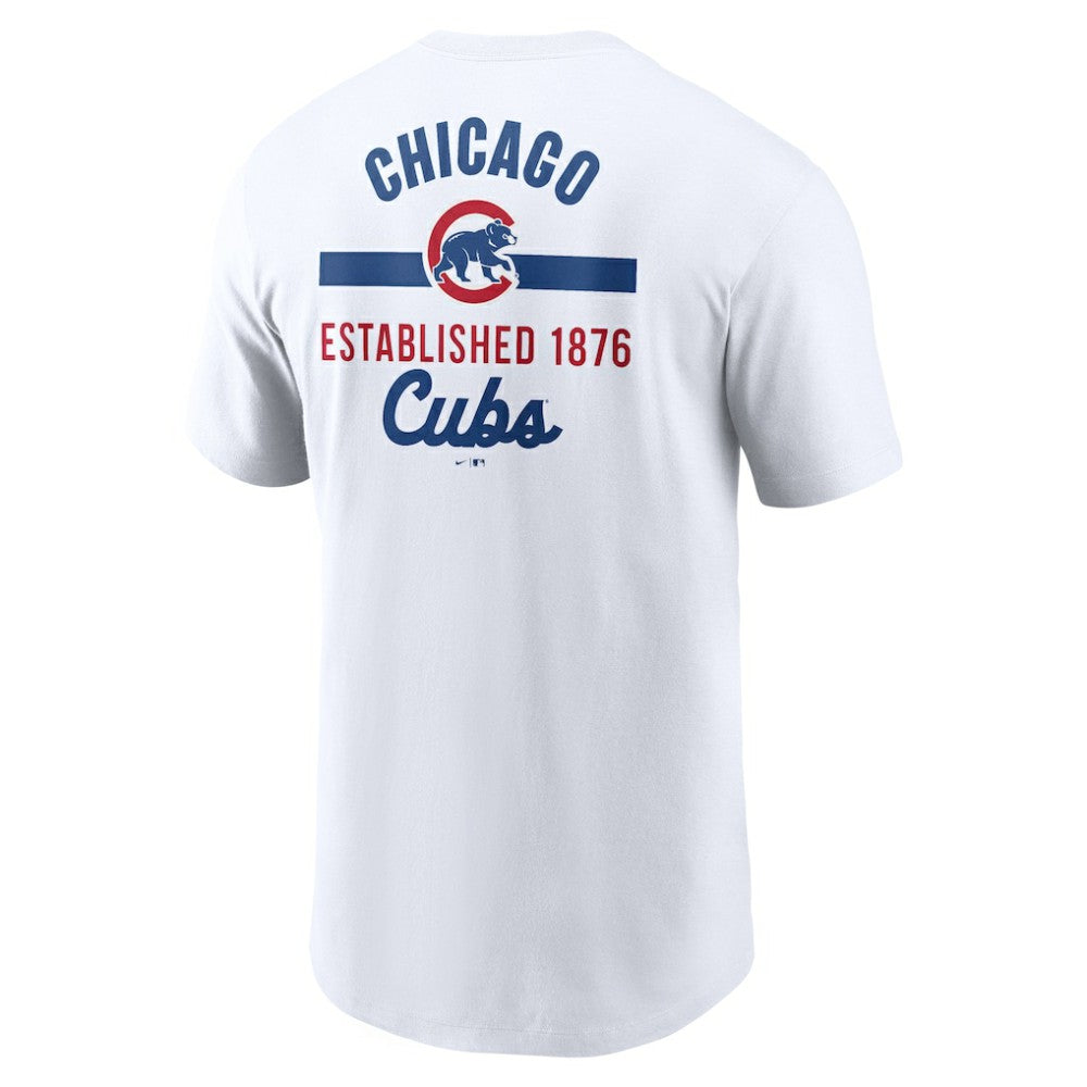 Chicago Cubs 2-Hit T-Shirt - White | Nike
