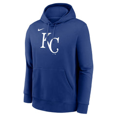 Kansas City Royals Logo Club Fleece Hoodie - Royal | Nike