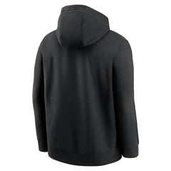 Arizona Diamondbacks Logo Club Fleece Hoodie - Black | Nike